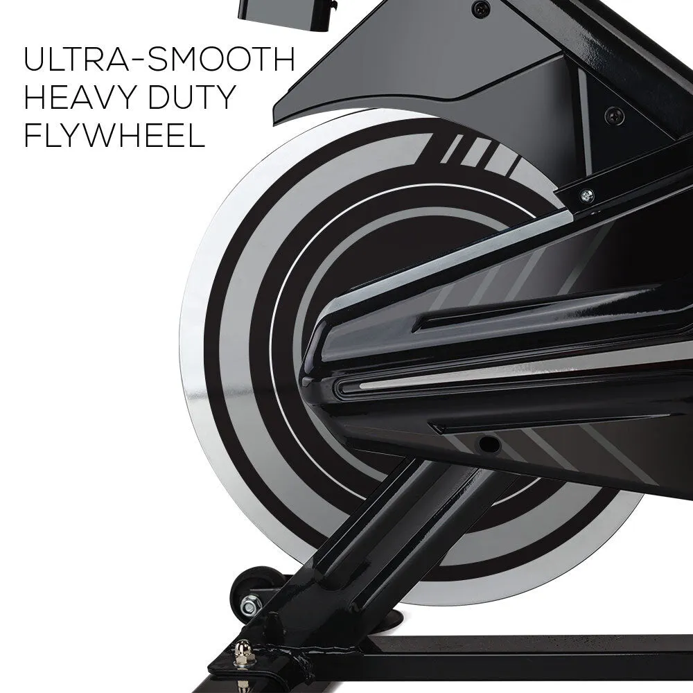 11kg Flywheel Spin Bike, LCD Console, Belt Drive - Proflex
