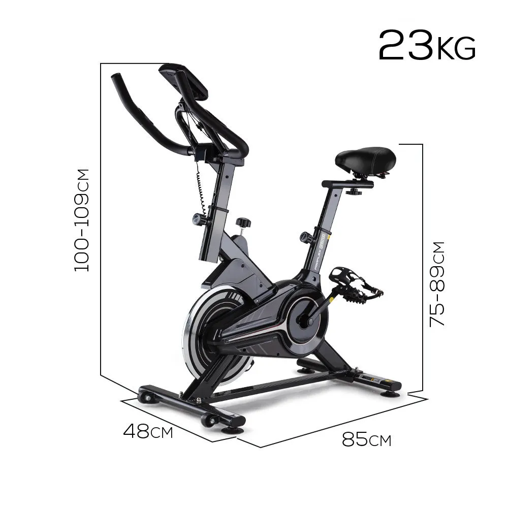 11kg Flywheel Spin Bike, LCD Console, Belt Drive - Proflex