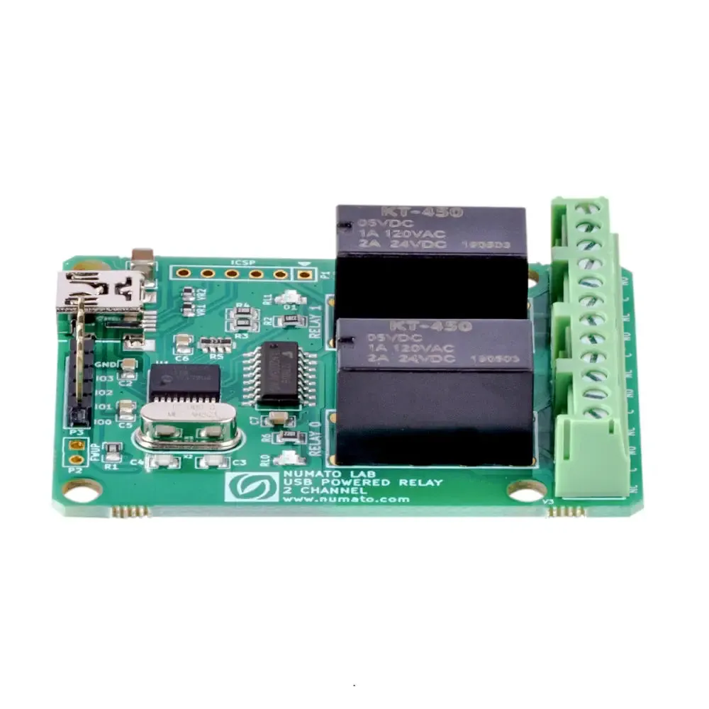 2-channel Usb-powered Relay Module