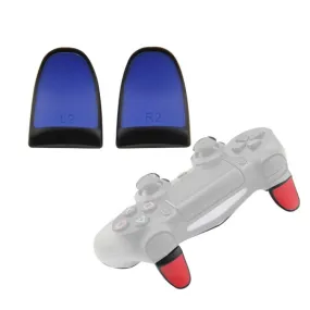 2 Pairs Gamepad Extended Buttons L2R2 Buttons Suitable For PS4(Blue)