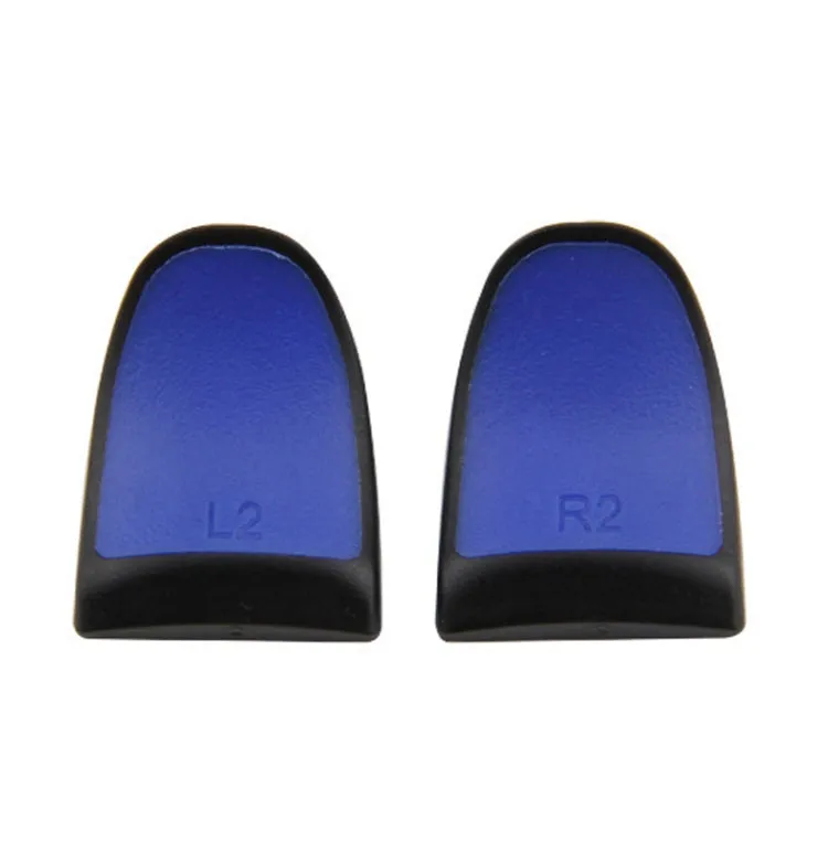 2 Pairs Gamepad Extended Buttons L2R2 Buttons Suitable For PS4(Blue)