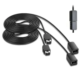 2-Piece: 10ft Extension Cable Cord For Nintendo NES Mini Classic Edition Controller