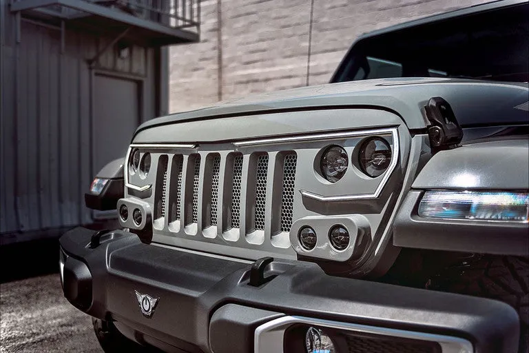 2018-2022 Jeep JL/ Gladiator VECTOR Grille and Headlights Colormatched