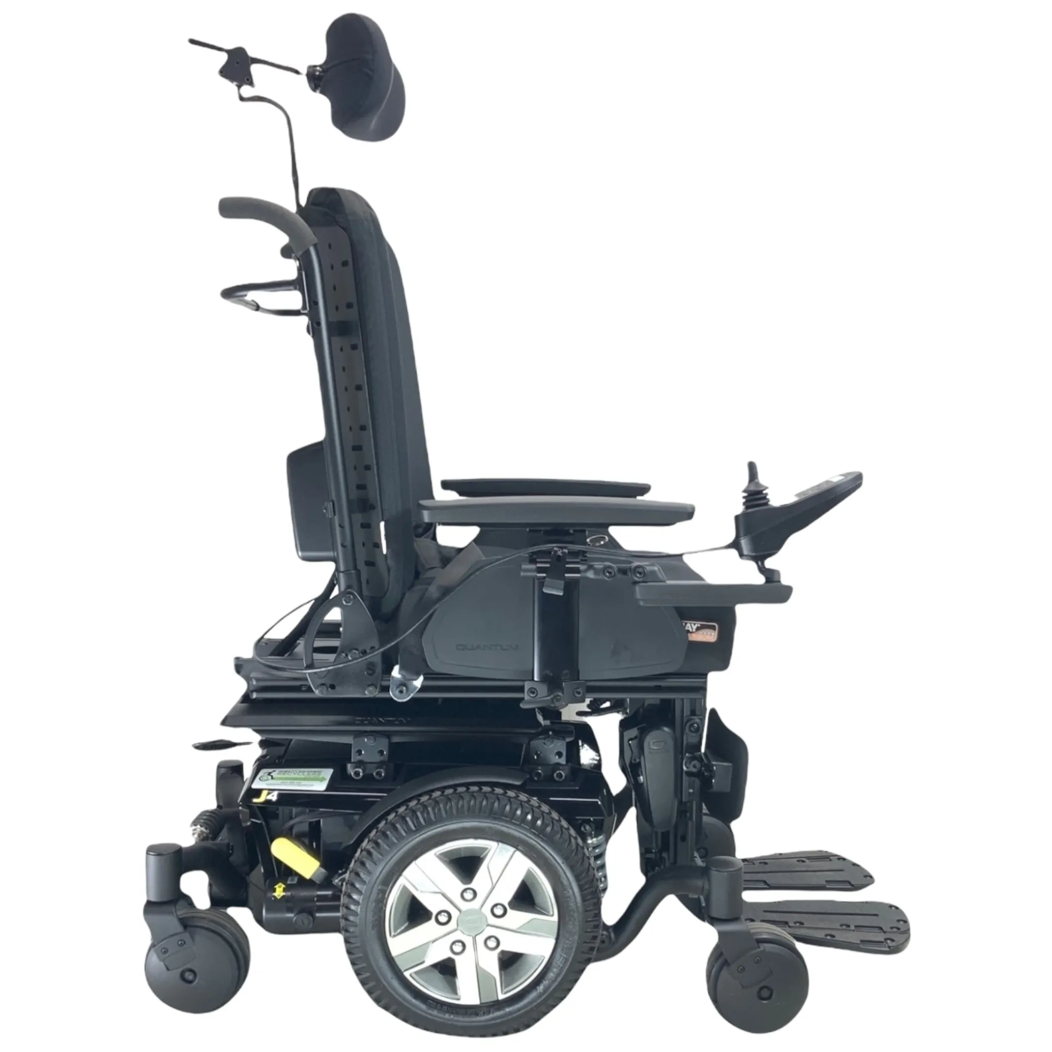 2021 Pride Mobility Quantum J4 Rehab Power Chair | 18" x 18" Seat |  Tilt, Power Legs