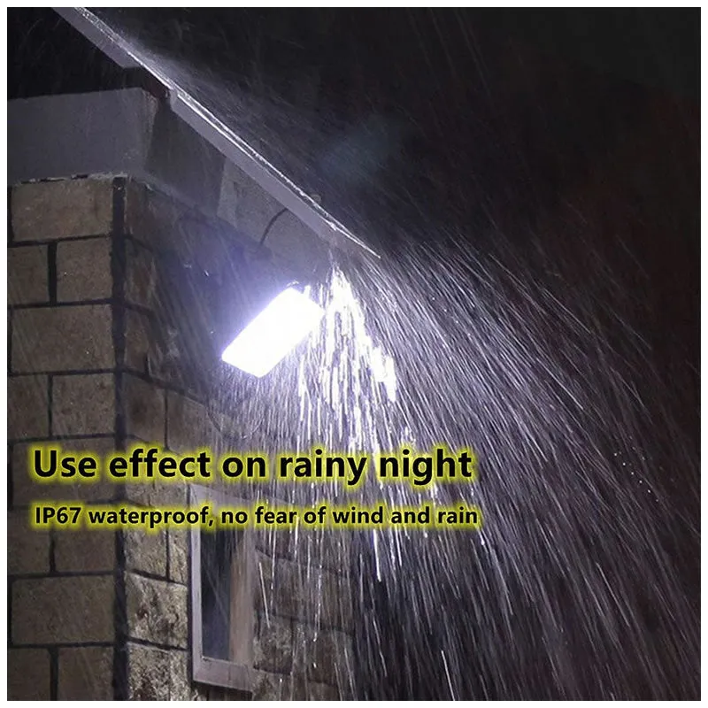 25W Waterproof Solar Flood Light With Remote Gd-8625