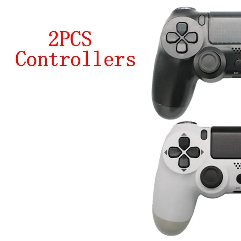 2PCS Joystick PS4 Wireless Game Controller For Sony Controller Bluetooth Vibration Gamepad For PS4 Console