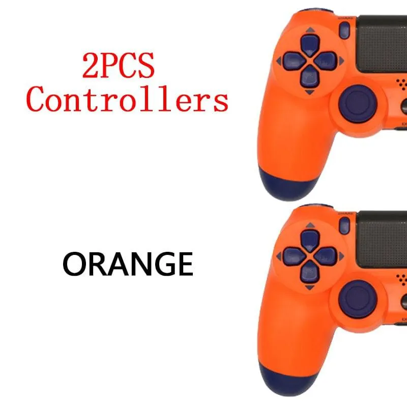 2PCS Joystick PS4 Wireless Game Controller For Sony Controller Bluetooth Vibration Gamepad For PS4 Console