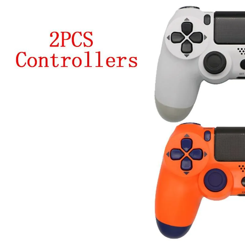 2PCS Joystick PS4 Wireless Game Controller For Sony Controller Bluetooth Vibration Gamepad For PS4 Console