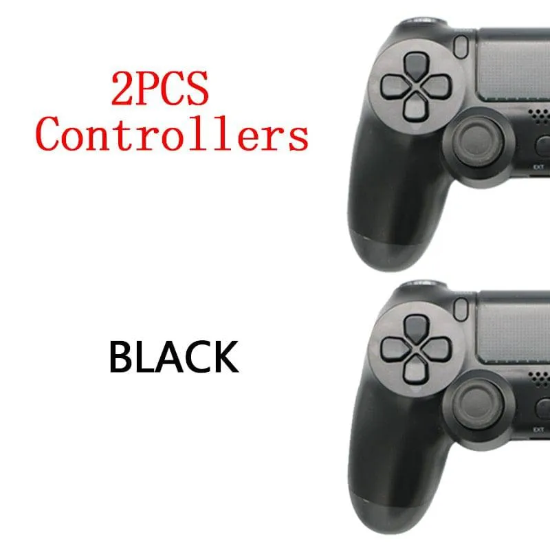 2PCS Joystick PS4 Wireless Game Controller For Sony Controller Bluetooth Vibration Gamepad For PS4 Console