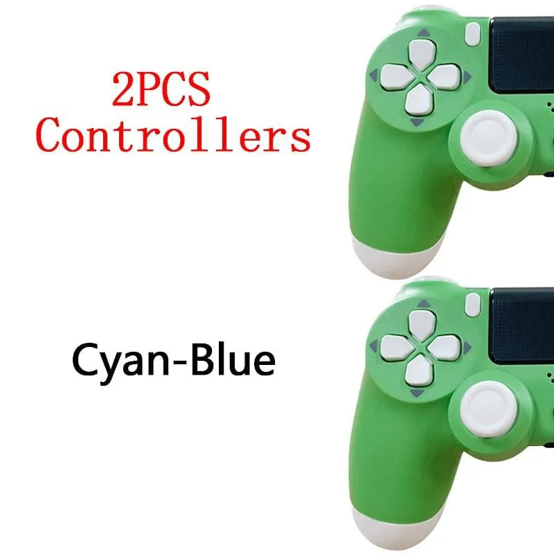 2PCS Joystick PS4 Wireless Game Controller For Sony Controller Bluetooth Vibration Gamepad For PS4 Console