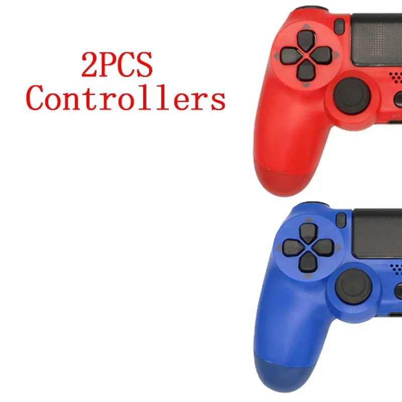 2PCS Joystick PS4 Wireless Game Controller For Sony Controller Bluetooth Vibration Gamepad For PS4 Console