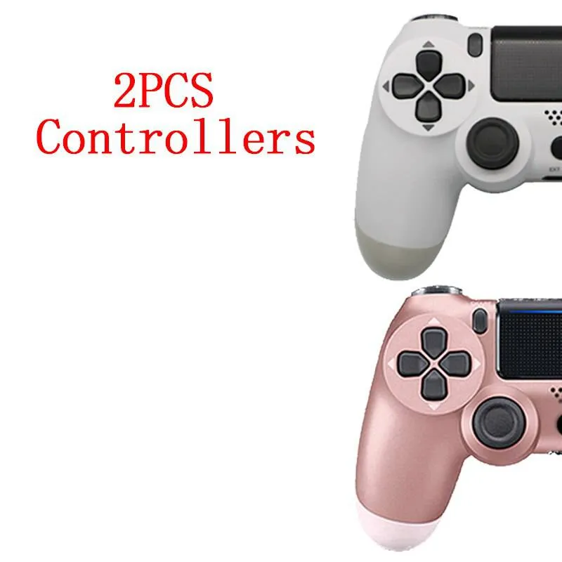 2PCS Joystick PS4 Wireless Game Controller For Sony Controller Bluetooth Vibration Gamepad For PS4 Console