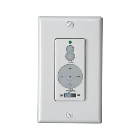 3-Speed AC Ceiling Fan and Light Wall Control with Reverse