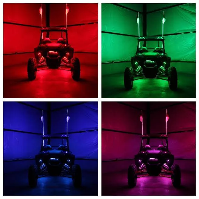 4' LED Whip Xtreme Single Whip