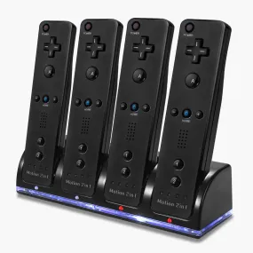 4 Remotes Charging Dock