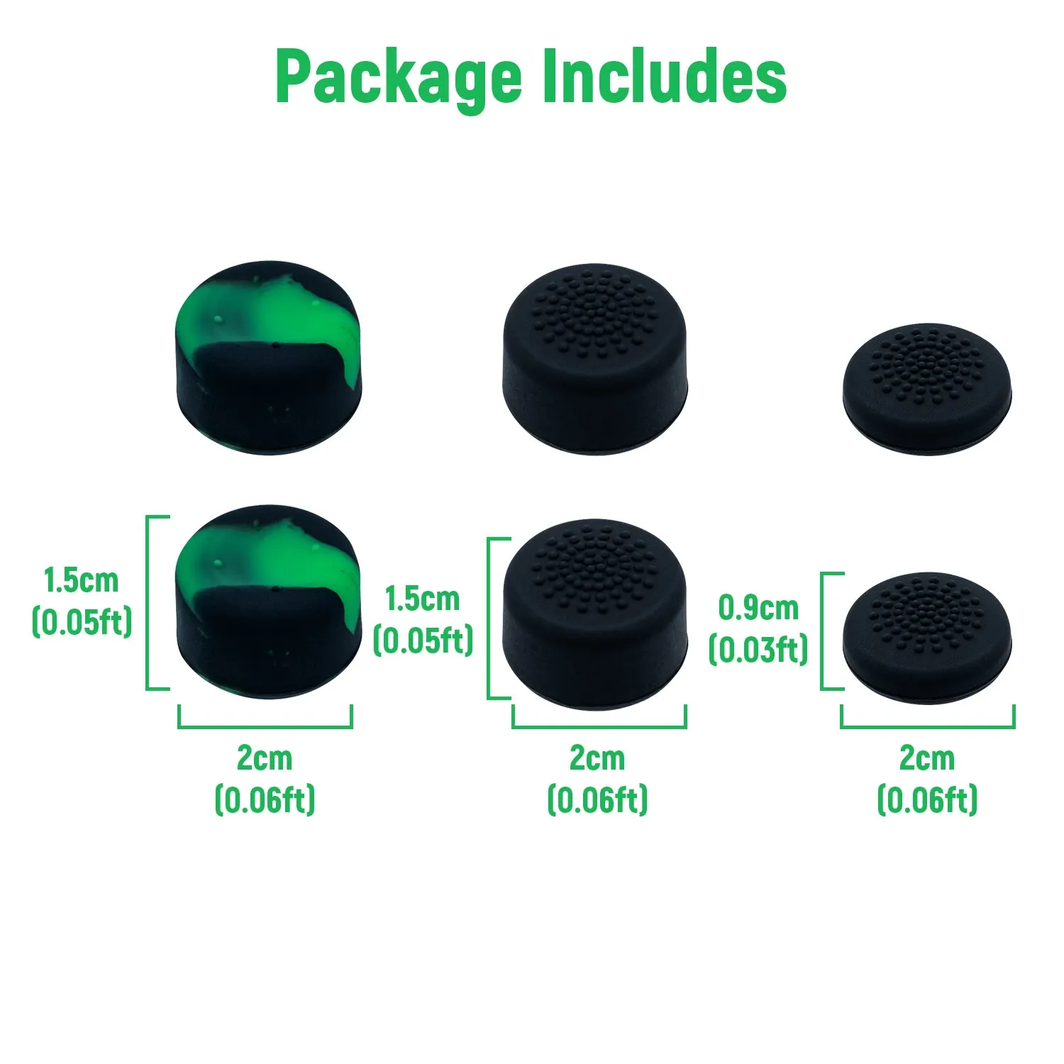 6 In 1 For Xbox Series X/Series S Controller Thumb Grips for Thumbsticks for Caps Joystick Grip for Xbox Series S Controller
