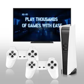 8-Bit Game Console With 2 Wireless Controllers NX-85