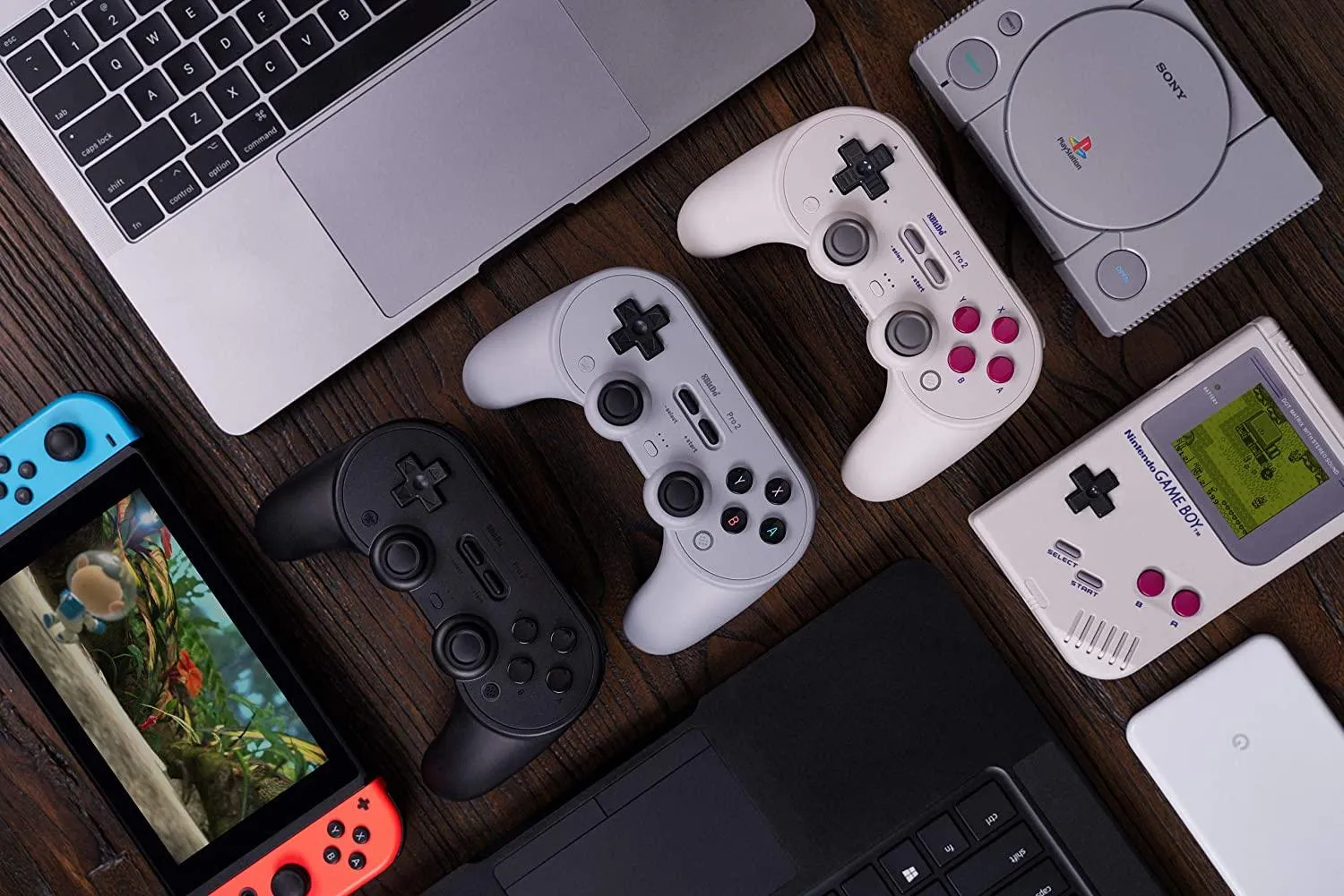 8Bitdo Pro 2 Bluetooth Gamepad (Black Edition) (Switch/Windows/Android/MacOS/Steam)