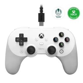8Bitdo Pro 2 Wired Controller Hall Ed. for Xbox   Game Pass Code (White) (82BB)