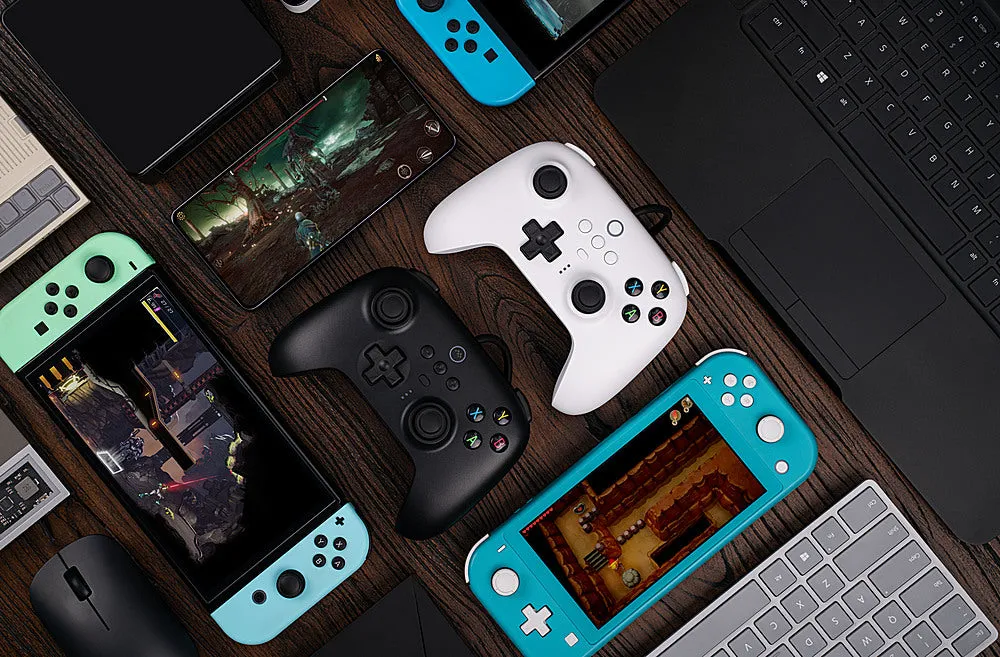 8BitDo - Ultimate Wired Controller for PC - Black