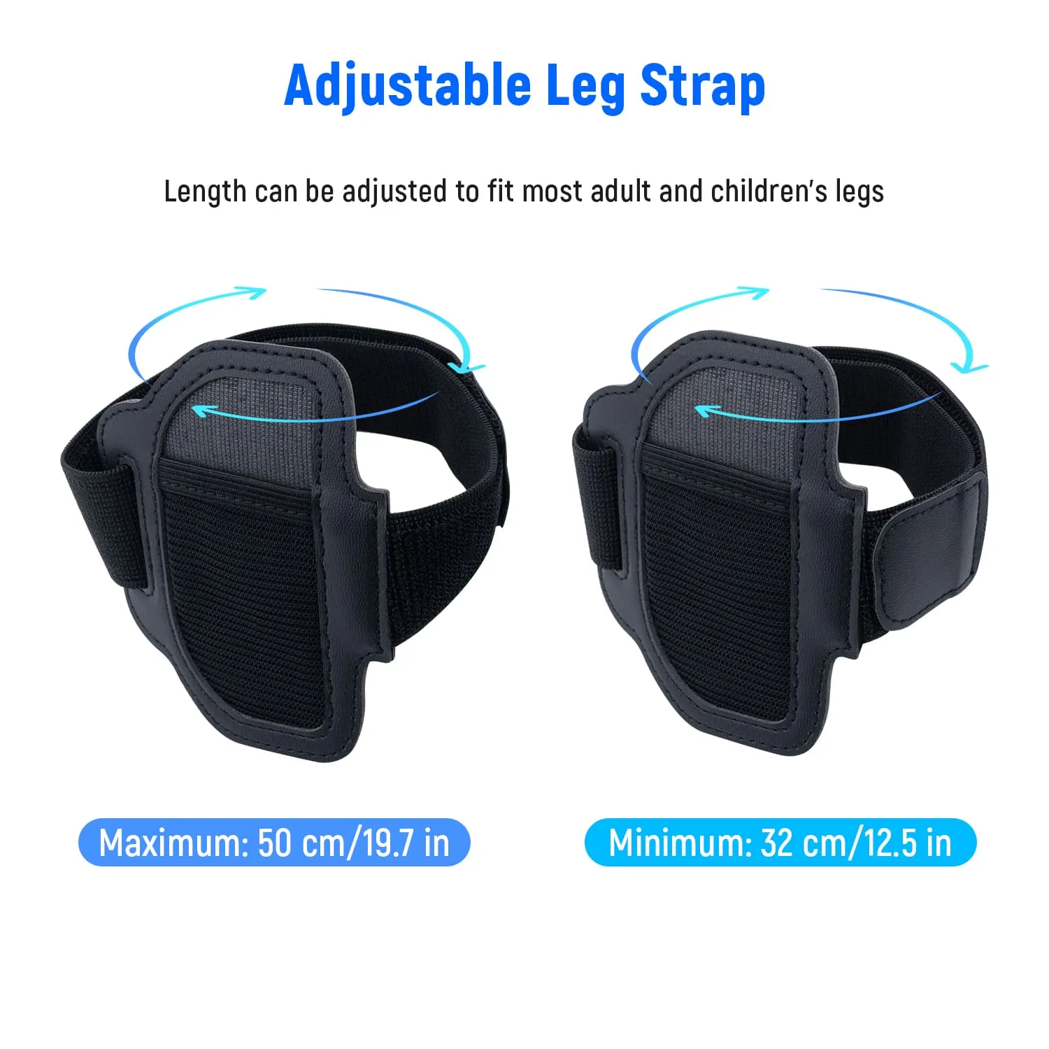 Adjustable Elastic Leg Strap Non-slip Controller Cloth Cover Grips For Nintend Switch/ Switch OLED Joy-Con