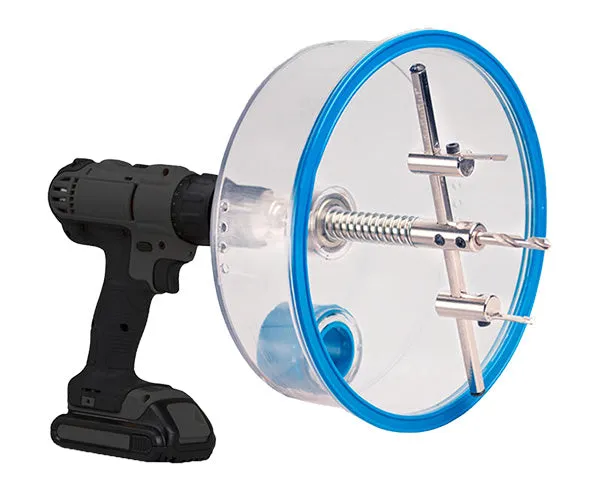 Adjustable Round Hole Cutter w/ Vacuum Port, 9"