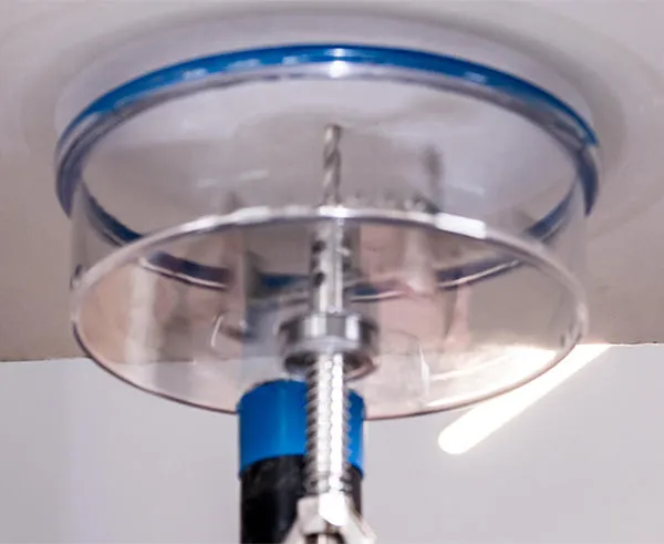 Adjustable Round Hole Cutter w/ Vacuum Port, 9"
