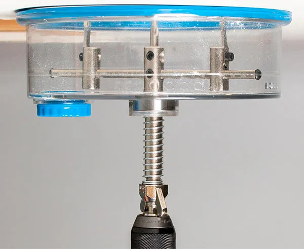 Adjustable Round Hole Cutter w/ Vacuum Port, 9"