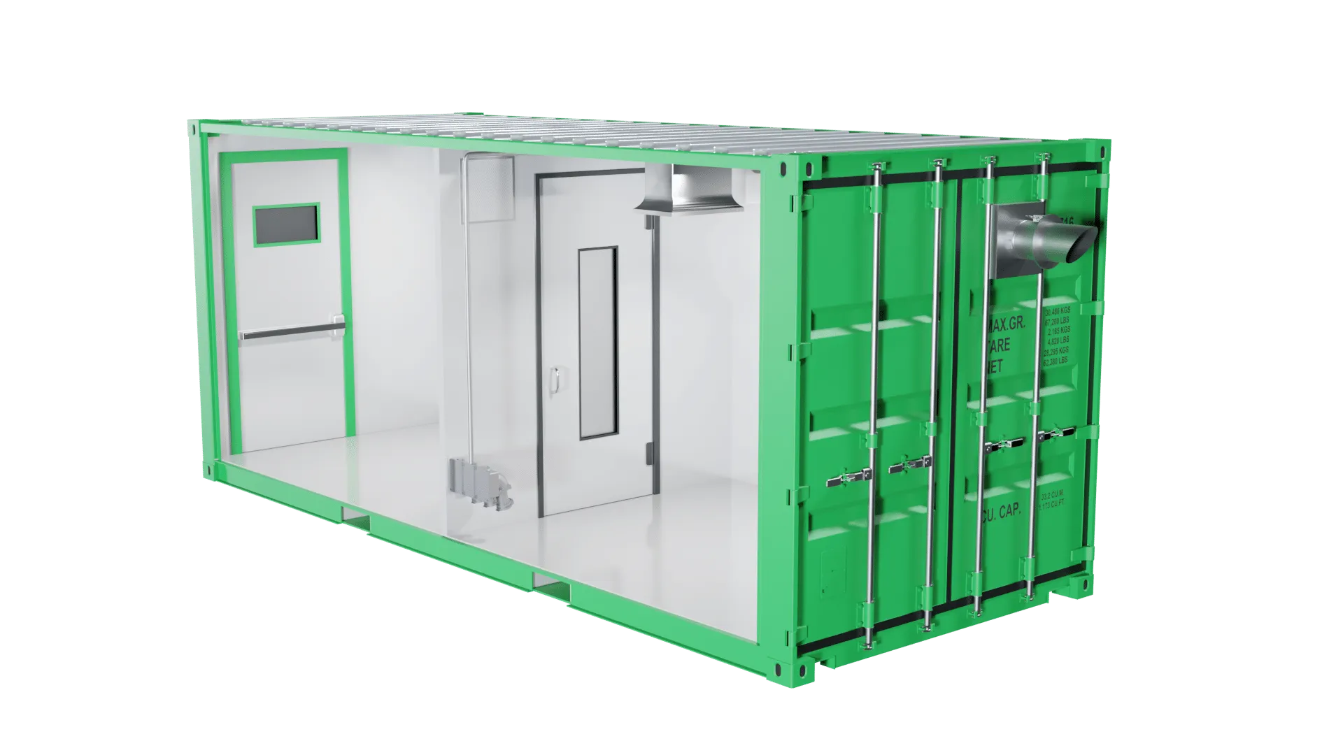 Advanced Extraction Labs Grow Room Container Farming | Indoor Booth / Extraction Booth  | Model Cube Series