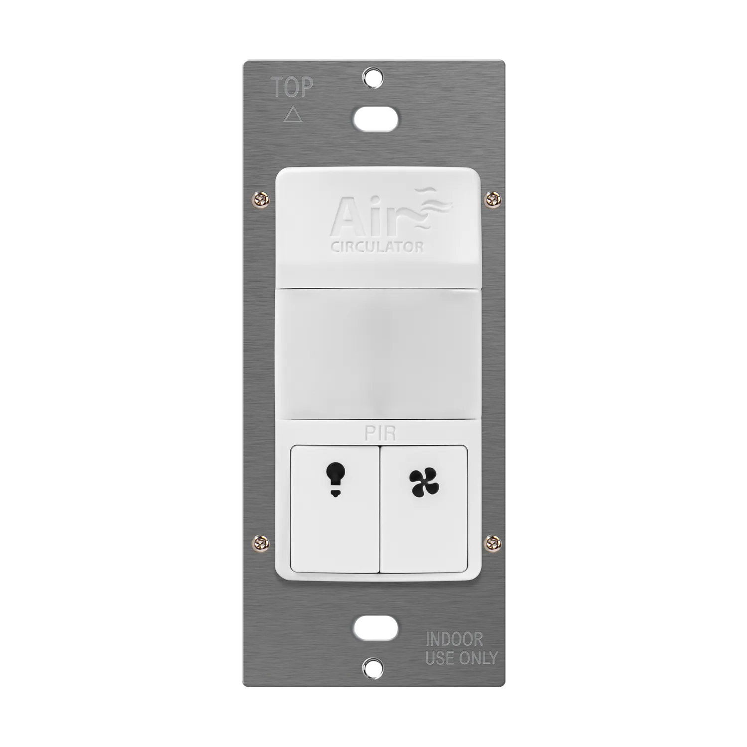 Air Circulator Timer with 180° PIR Motion Sensor Wall Switch