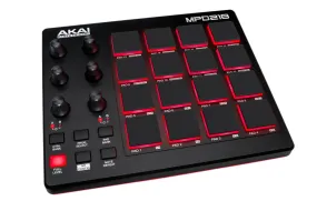 Akai Professional MPD218 16-Pad MIDI Pad Controller Class-compliant USB Pad Controller
