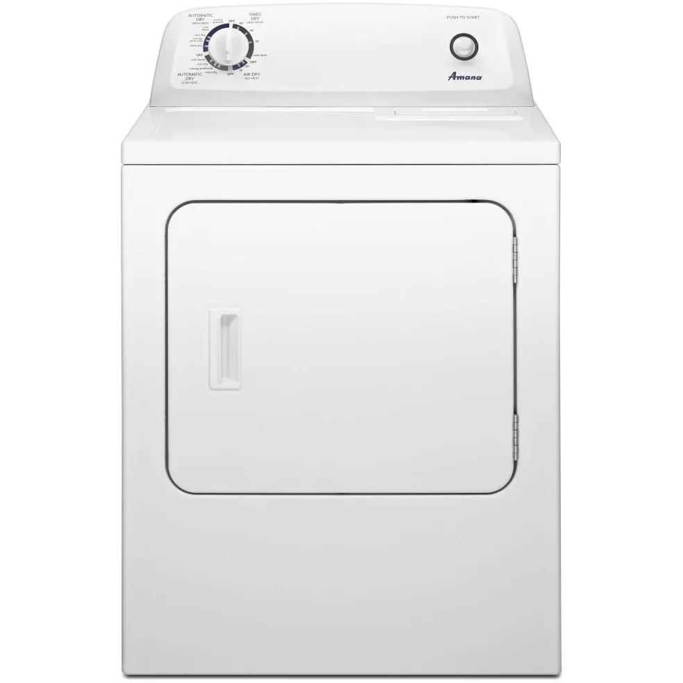Amana 6.5cu.ft. Electric Dryer YNED4655EW