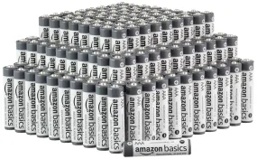 Amazon Basics 150-Pack AAA Alkaline Industrial Batteries, 1.5 Volt, 5-Year Shelf Life