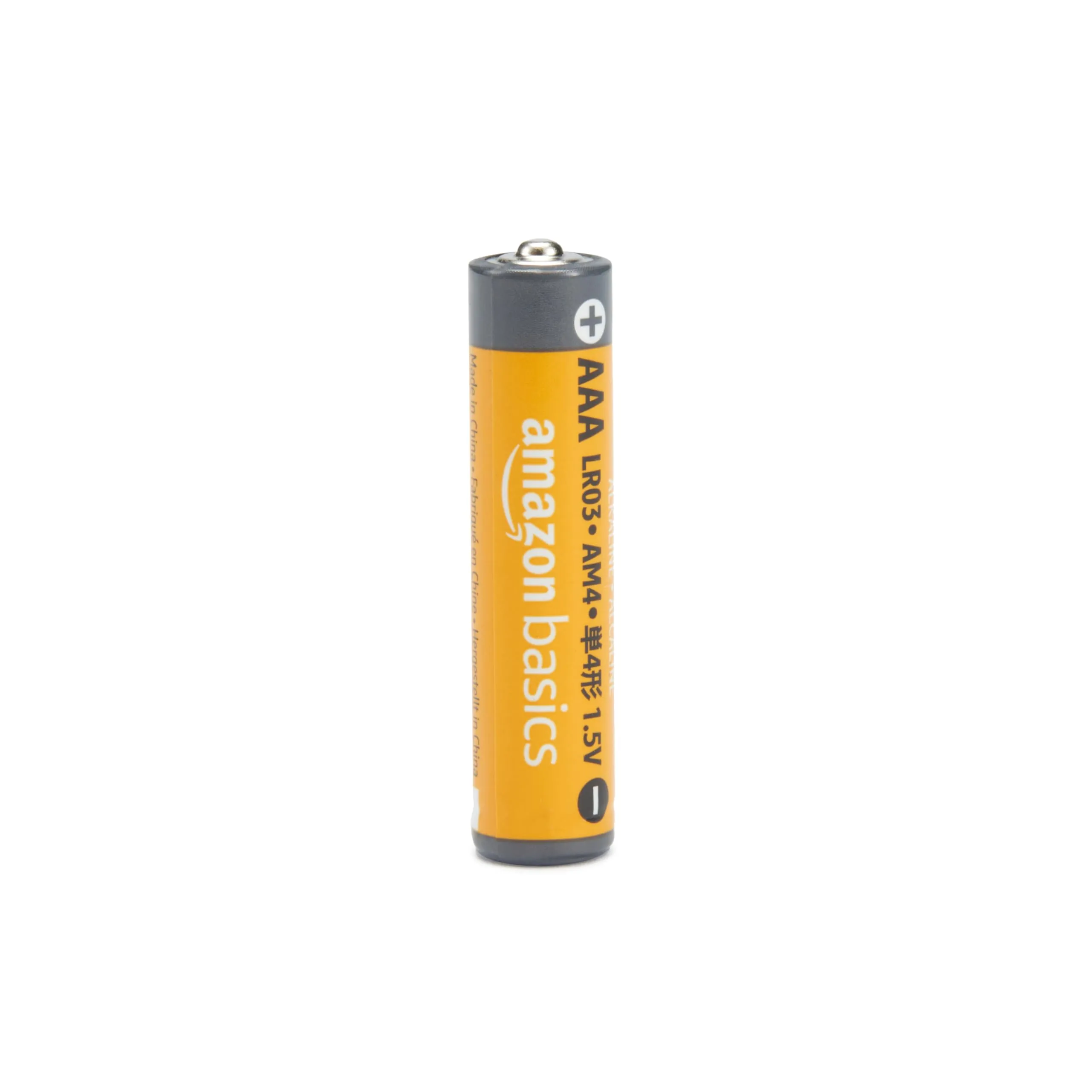 Amazon Basics 36 Count (Pack of 1) AAA High-Performance Alkaline Batteries, 10-Year Shelf Life, Easy to Open Value Pack