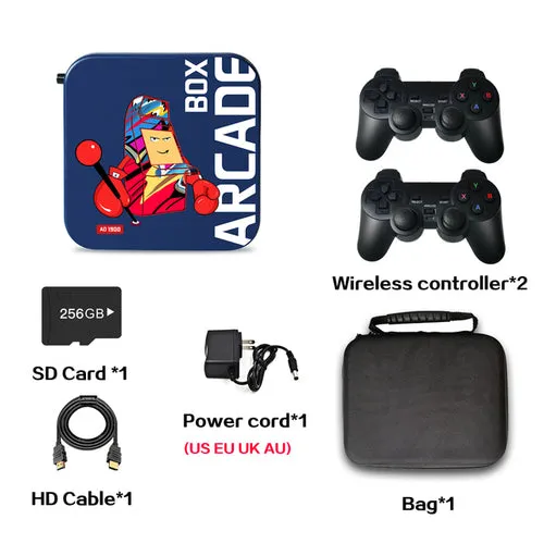Arcade Box Game Console for PS1/N64/DC 256GB Game Box Classic Retro