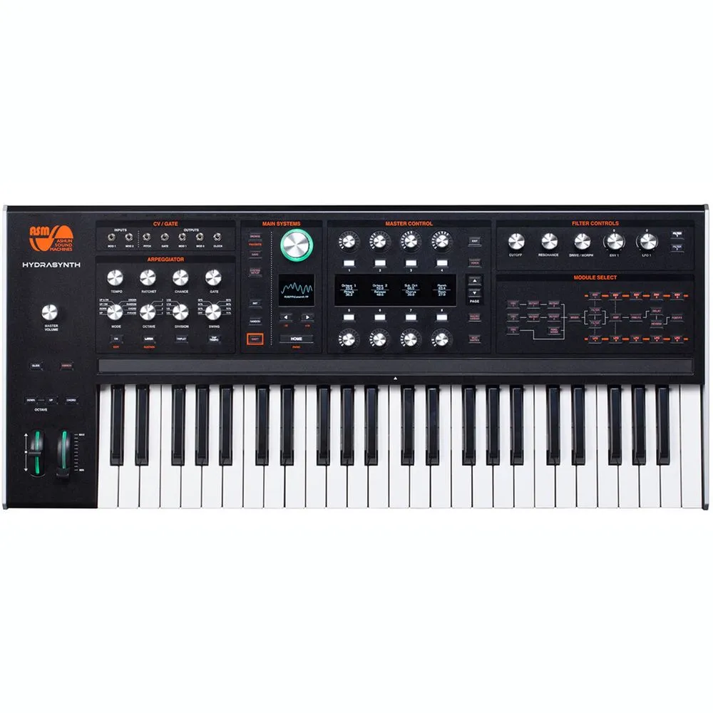 Ashun Sound Machines HSKB 49-key Polytouch Hydrasynth Synthesizer