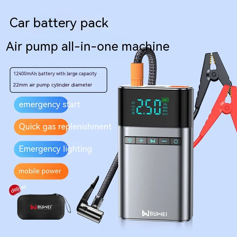 Automobile Emergency Start Power Source All-in-one Machine With