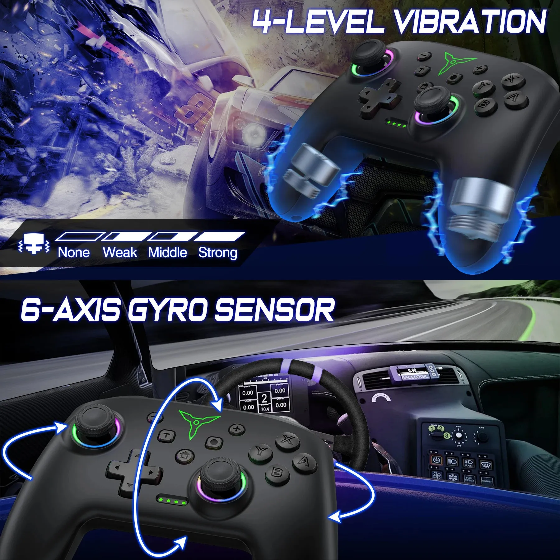 BEBONCOOL Wireless Switch Pro Controller