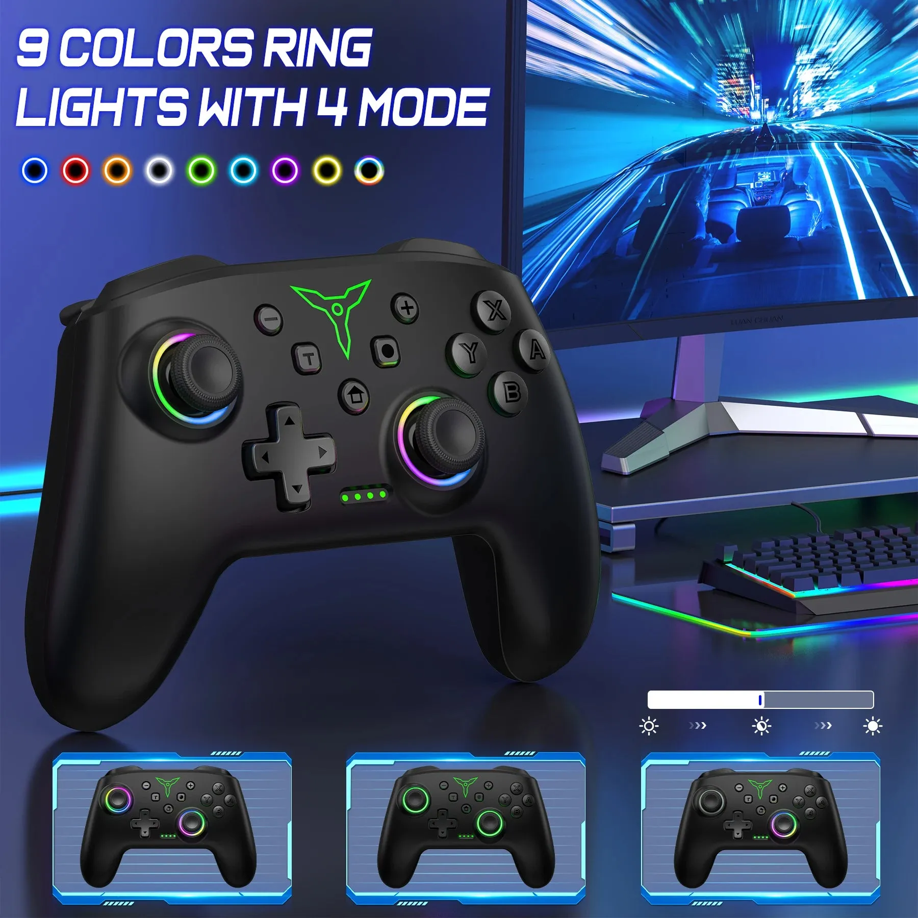 BEBONCOOL Wireless Switch Pro Controller