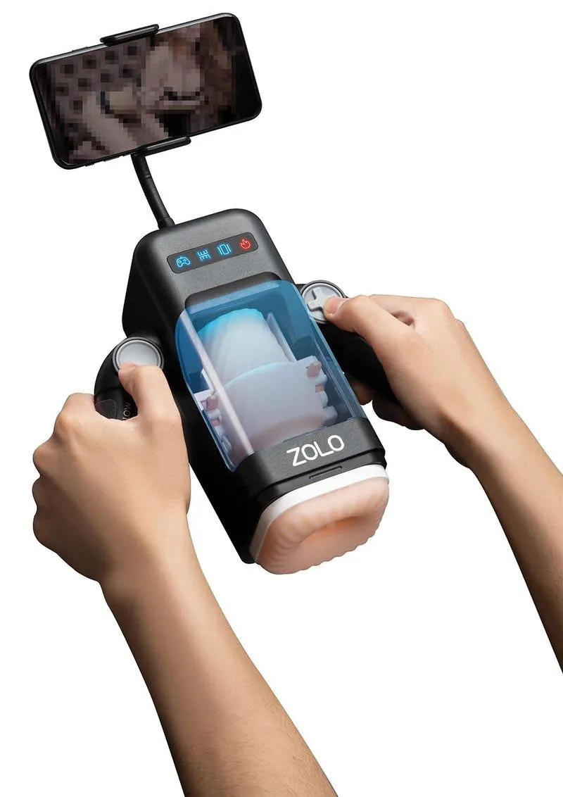 Blowstation Automatic Masturbator w/Phone Holder