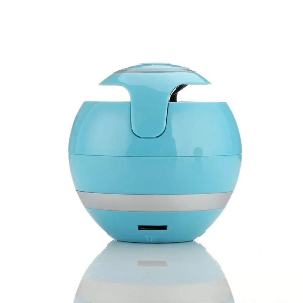 Bluetooth Speaker Box With Mic TF Card FM Radio LED Light