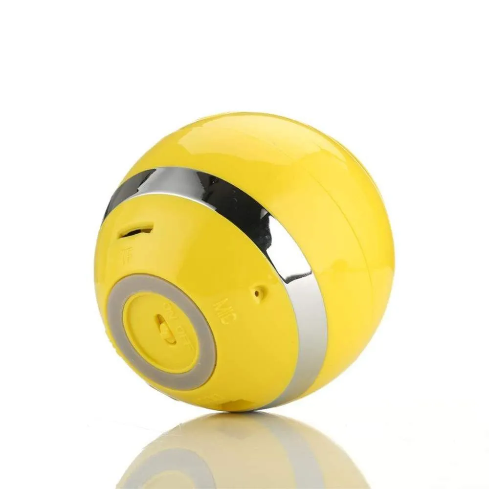 Bluetooth Speaker Box With Mic TF Card FM Radio LED Light