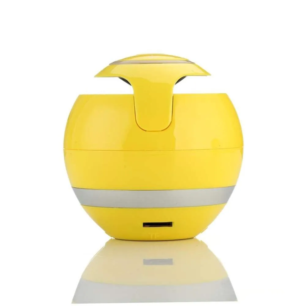 Bluetooth Speaker Box With Mic TF Card FM Radio LED Light