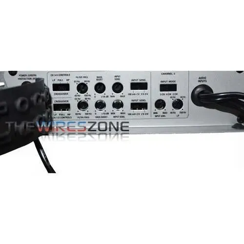Boss Audio MR1950 5-Channel AB Class 1950 Watt Power Marine Amplifier