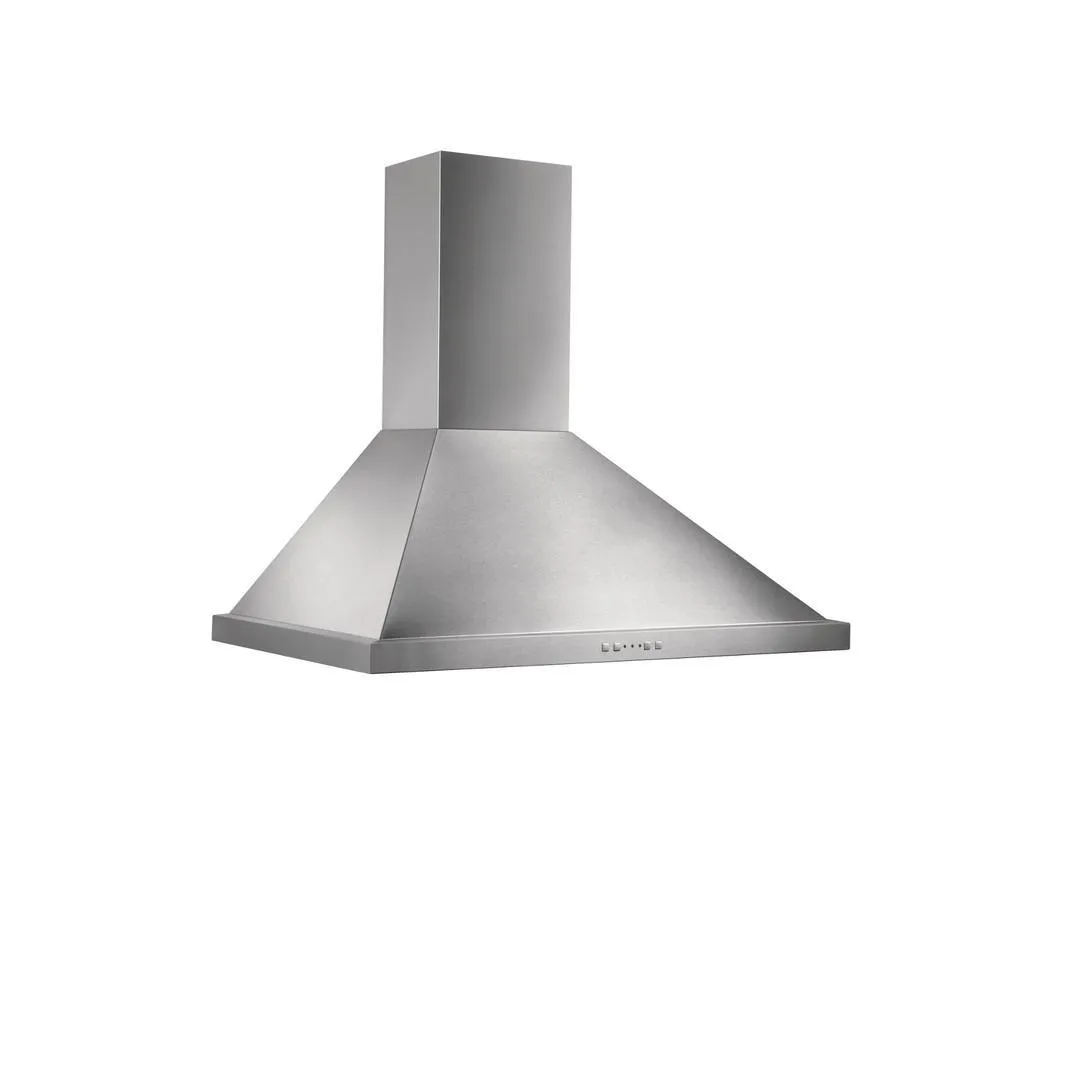 Broan - 30 Inch 520 CFM Wall Mount and Chimney Range Vent in Stainless - EW5830SS