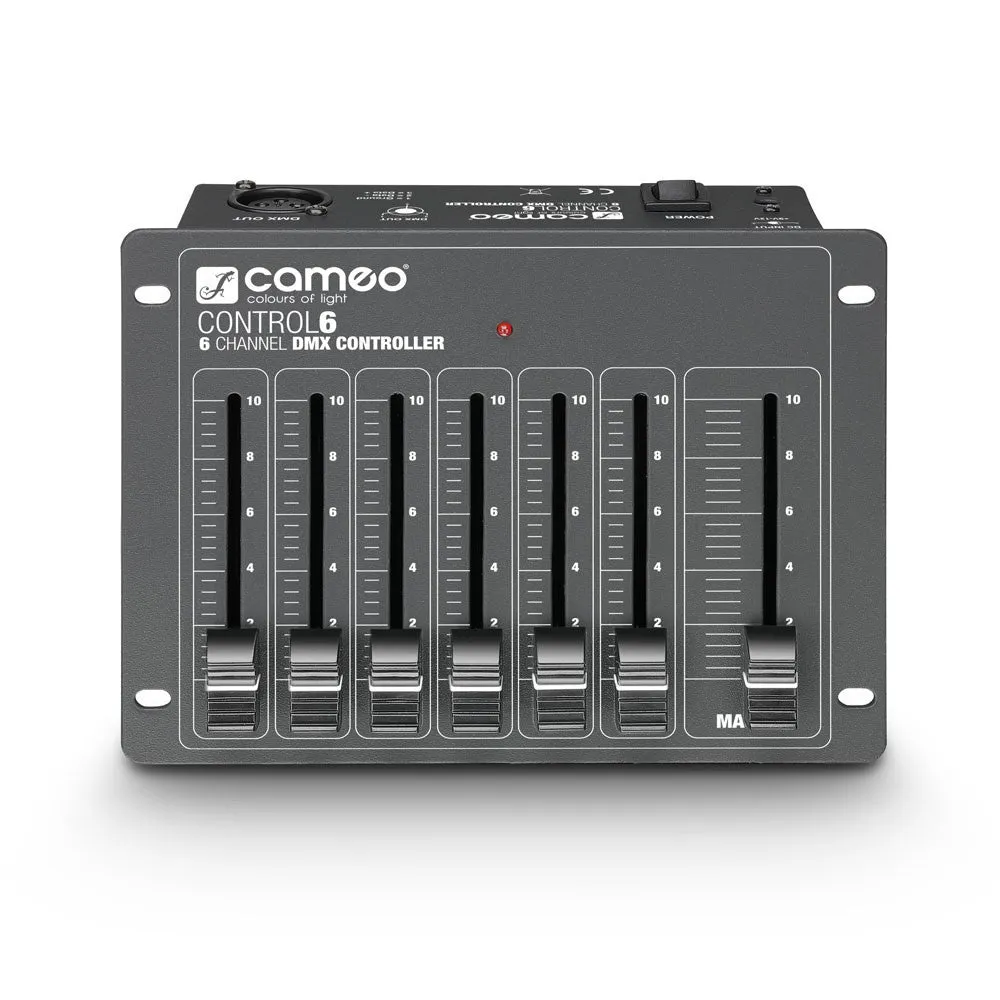 Cameo Lights CLCONTROL6 6-Channel DMX Controller