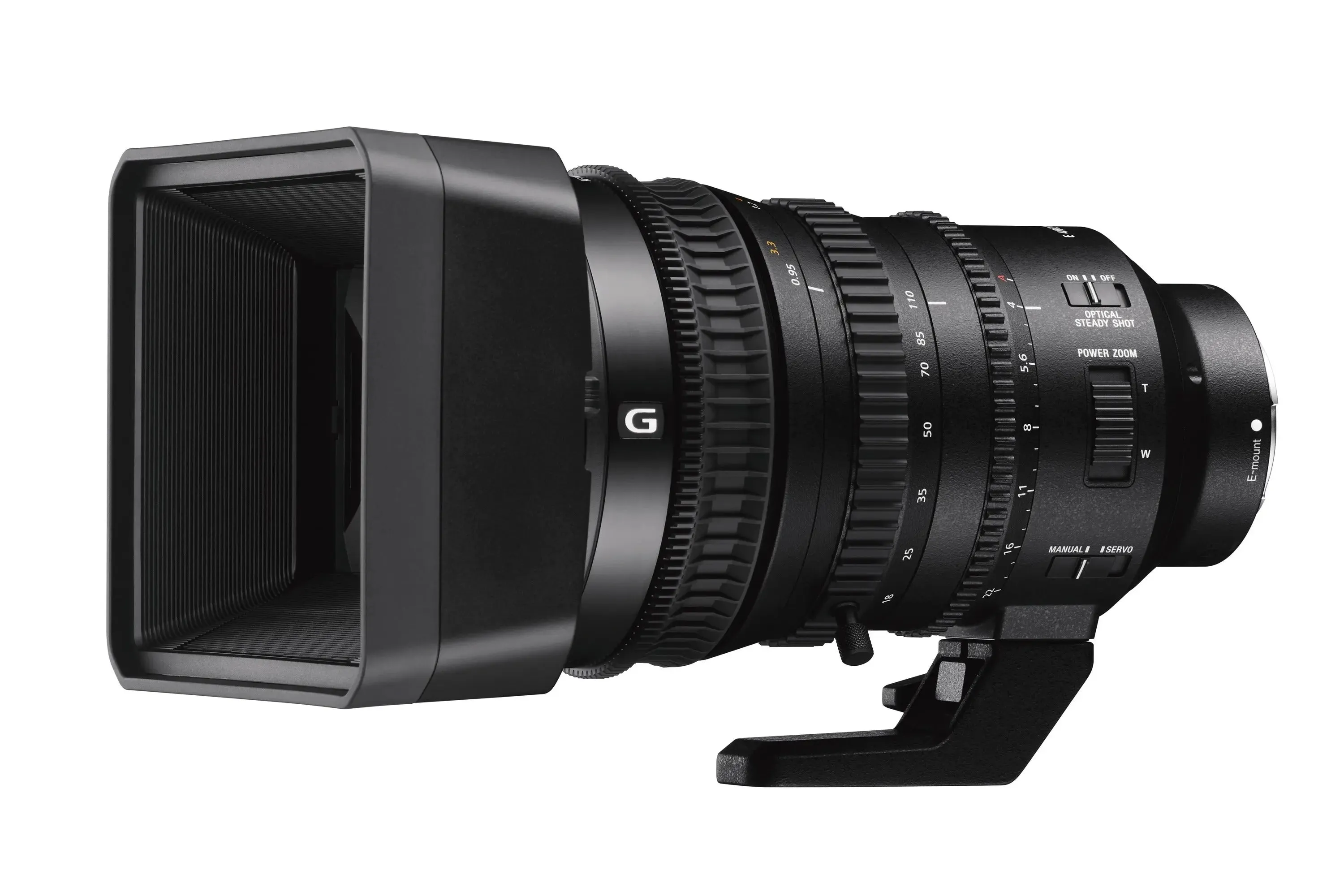 Certified Refurbished - Sony SELP18110G 18-110mm APS C / Super35 E-mount Power Zoom Lens