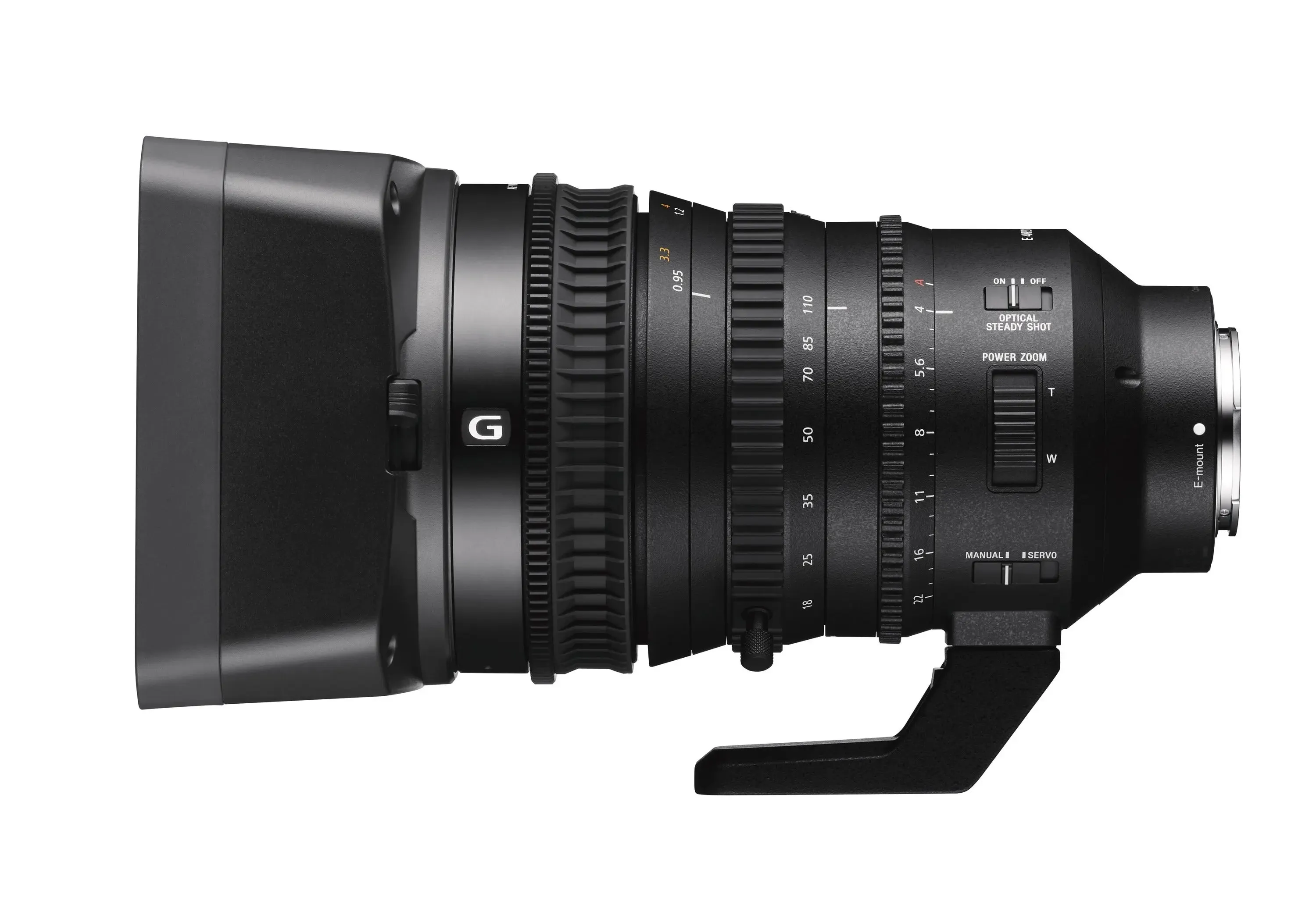 Certified Refurbished - Sony SELP18110G 18-110mm APS C / Super35 E-mount Power Zoom Lens
