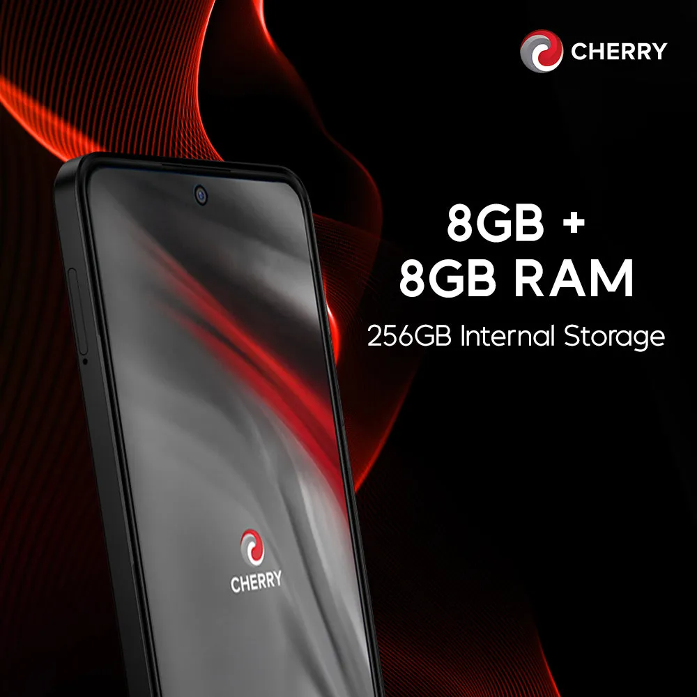 CHERRY Aqua S11 Pro with FREE Bluetooth Speaker, Game Controller, Screen Protector & Jellycase