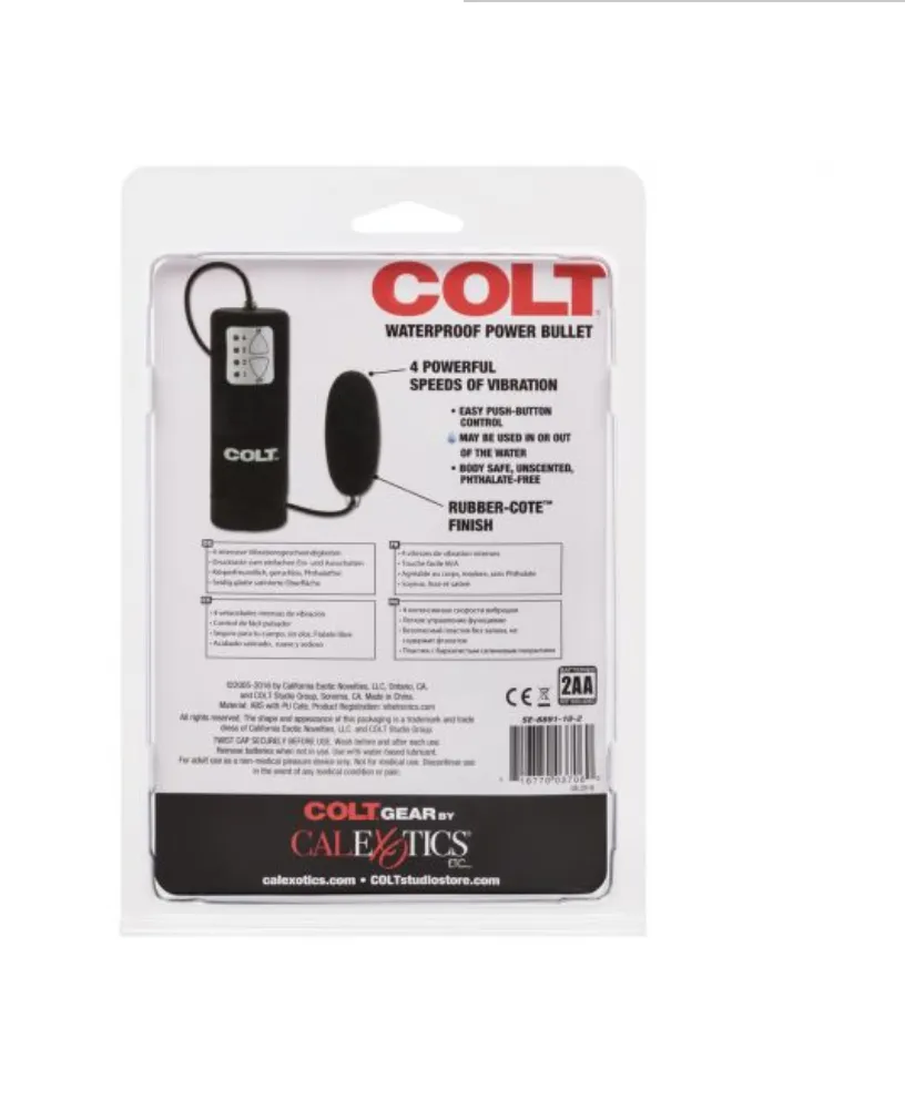 COLT Waterproof Power Bullet (Black)